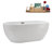 62.2'' x 28.7'' Soaking Acrylic Bathtub-95288335