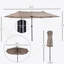 Parasol d'extérieur à double face exceptionnel pour diverses occasions et espaces-1920531409