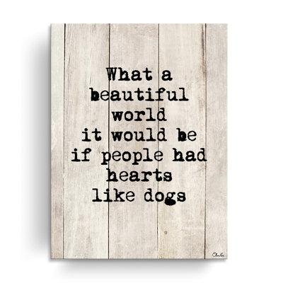 " Dog Beautiful Hearts "