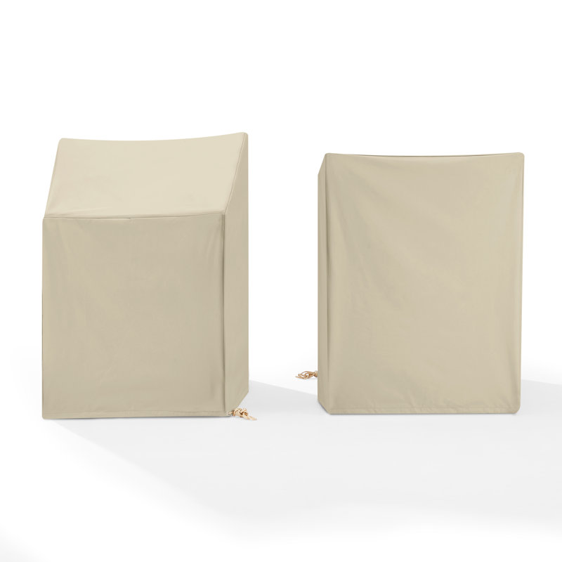 Outdoor Patio Chair Cover, 35" H x 26" W x 26" D, Tan