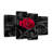 " Red Rose Pop " 4 - Pieces-985637234