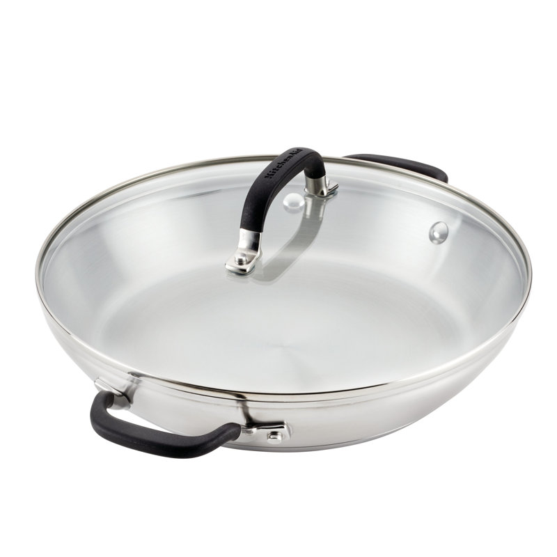 Kitchenaid 10 Piece Stainless Steel Induction Pots and Pans Cookware Set