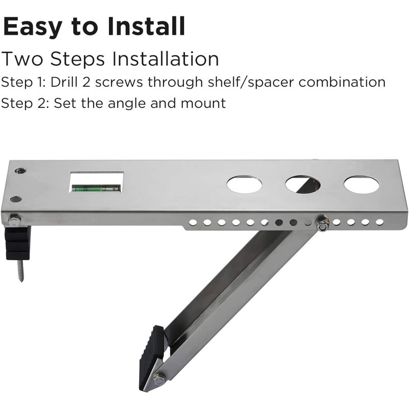 TURBRO Universal Window Air Conditioner Support Bracket, Heavy Duty Window AC Support, 11.5