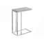 Table moderne, en forme de C, bout, côté, collation, salon, chambre à coucher, contemporain, moderne