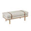 Banc rembourré Azayvion avec base en bois-1143185578