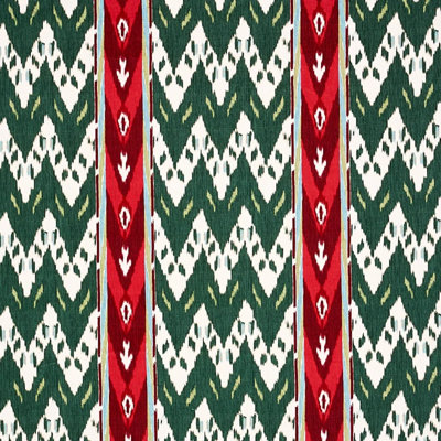 Tissu en velours Samar Ikat