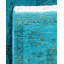 Tapis bleu nouvel âge 2 pi 6 po x 10 pi 3 po Clontarf