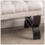 Banc de rangement avec repose-pieds avec pieds en bois massif pour le salon de la chambre à coucher-203782063