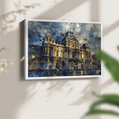 Landscape Series-CXLIV -Framed Print - Restickable