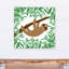 «Brazos Sleepy Sloth», art sur toile-616793904