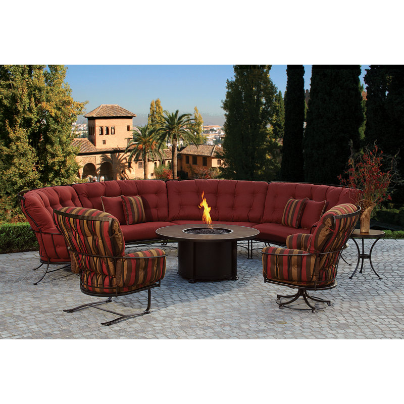 Monterra Outdoor Lounge Chair, Graphite, Alcazar Redwood