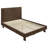 Hemlock Warm Brownplatform Panel Bed