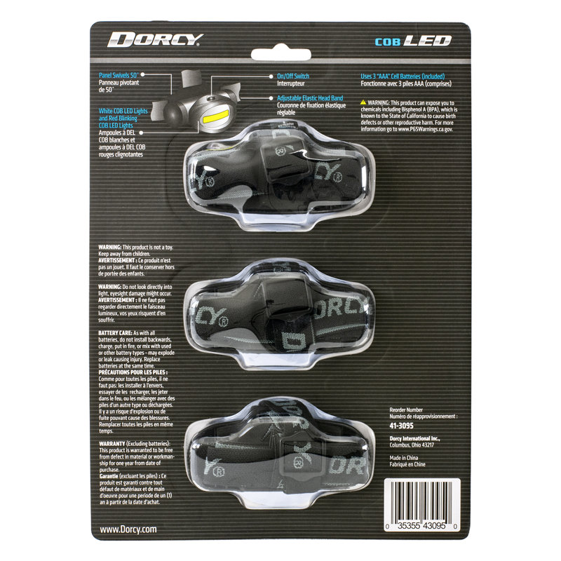 3.8 " Battery Powered Headlamp