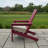 Rhys Pink Aluminum Adirondack With Sunbrella Cushion-1491941259