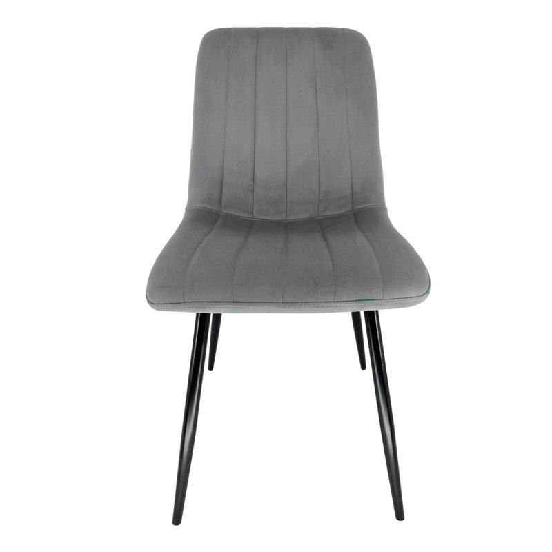 Set of four SJ.9 dining chairs, Gray