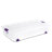 Sterilite Plastic Storage Containers with Latching Lids, Clear