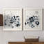 Floral Entanglement I - ensemble de 2 peintures sur toile encadrées-2097744377-2097744376