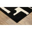 Tapis noir / blanc cassé Hennings-832243201