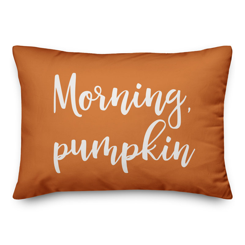  Coussin Good Morning, Pumpkin, Orange
