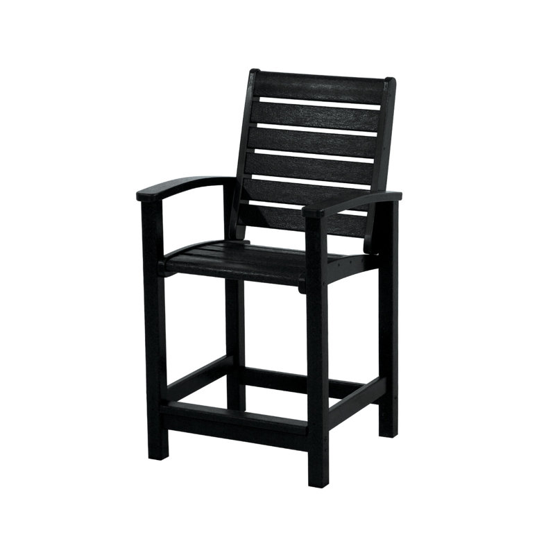 Chaise de comptoir POLYWOOD Signature, Noir