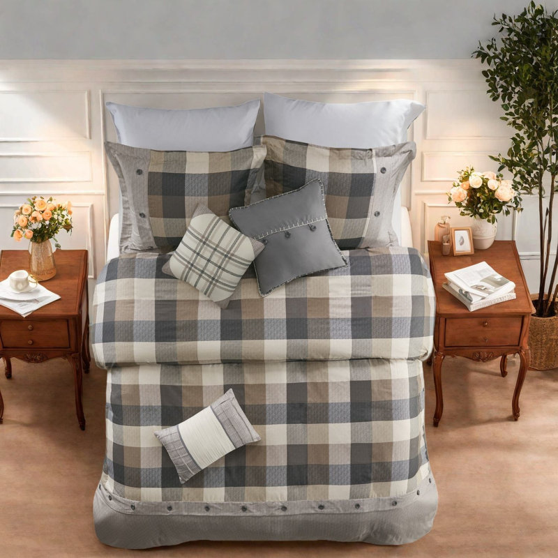 Ensembles de literie de style chalet confortable