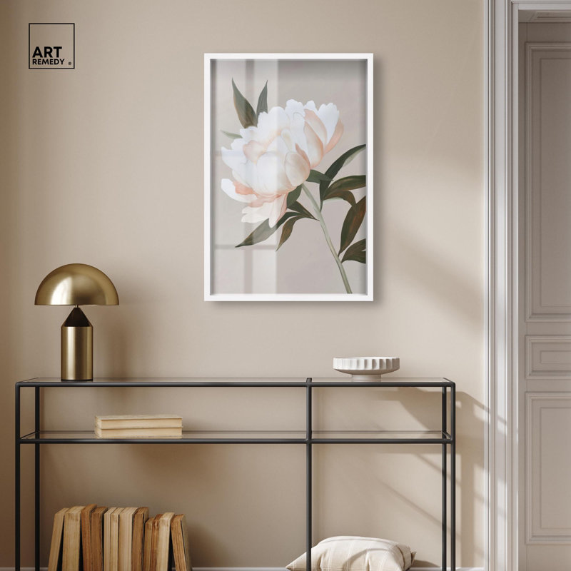 Décoration murale Whit Whitve Unveile Shadowbox, H 31 po x l 21 po, Blanc
