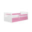 Molly Drawer Convertible Bed and Mattress-112099386-112099384