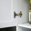 Armoire de rangement autoportante moderne avec comptoir pour four à micro-ondes