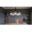  5-Light Matte Black Chandelier