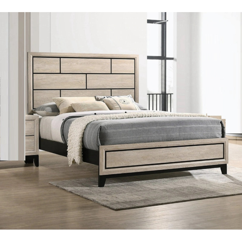 Standard Bed, Queen, Cream White