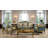 Infinity Solid Wood Top Single Coffee Table