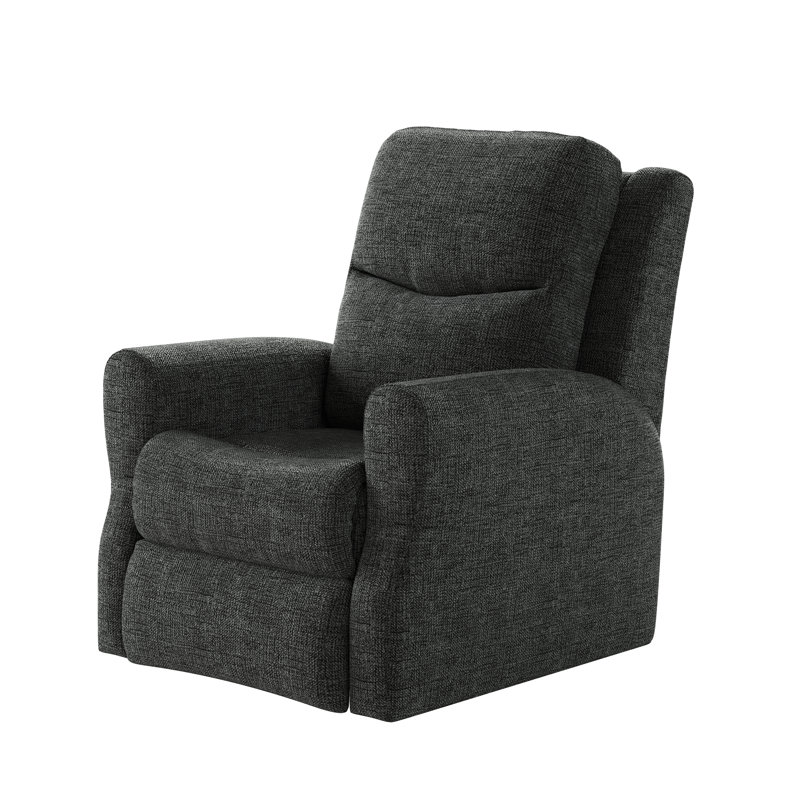 Fame Rocker Recliner, Slate Gray, Manual Rocker
