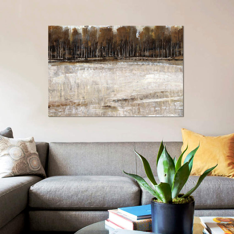« neutral reflection ii », impression sur toile, H 18 po x l 26 po x P 1,5 po