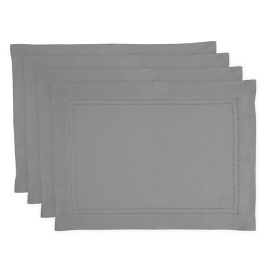 Double Hemstitch - 100% Pure Linen Placemats