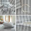 Ensemble de housse de couette rayé 100% coton délavé DONEUS-113054923-113054932