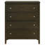 Commode 4 tiroirs Dark Cocoa