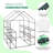 57'' x 57'' x 77'' Greenhouse