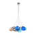 Spoffo Modern Colorful 19-Light Bubble Glass Chandelier Cluster Pendant