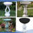 High Density Outdoor Waterproof Bird Bath Cover, Protective Garden Bird Bath Cover with Drawstring-1607397931