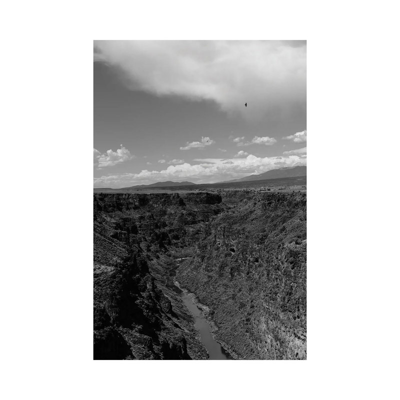 Rio Grande Gorge VII by Bethany Young - Print on Canvas, 101.6cm H x 66.04cm W x 3.81cm D, Wrapped Canvas
