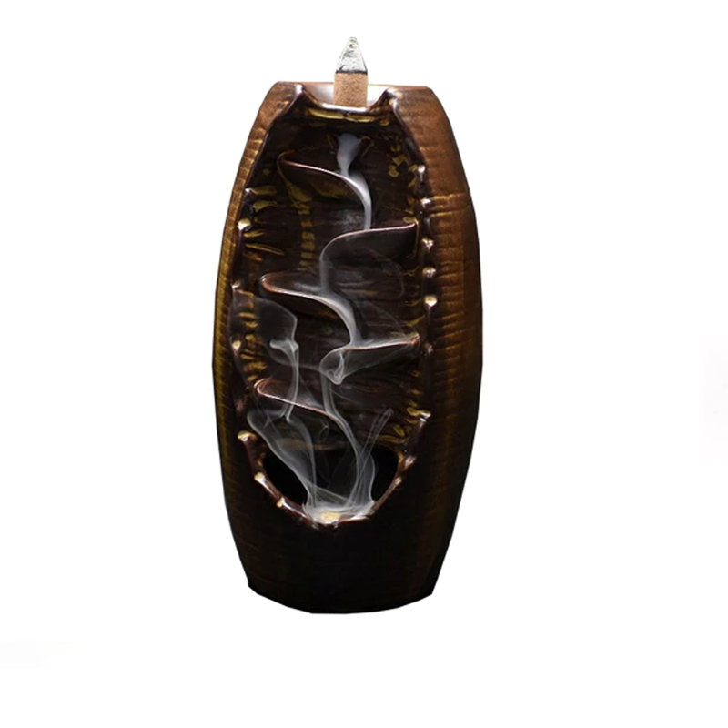 Brûleur d'encens Aromathérapie, Brun