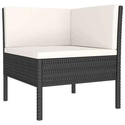 Ensemble de conversation modulaire avec coussins 9 pièces Lawenda