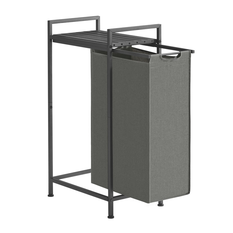 Laundry Hamper, Slate Grey/Charcoal Grey