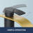 Single-Hole Single-handle Bathroom Faucet with Drain Assembly-94236192