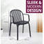 Kimbler Stacking Patio Dining Armchair-1774454773