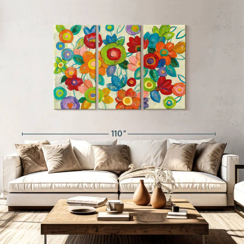 Fleurs décoratives Avery I, H 48 po x l 74 po