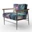Fauteuil d'appoint rembourré Green Green-199238620