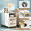 20 cm W Bedside Table