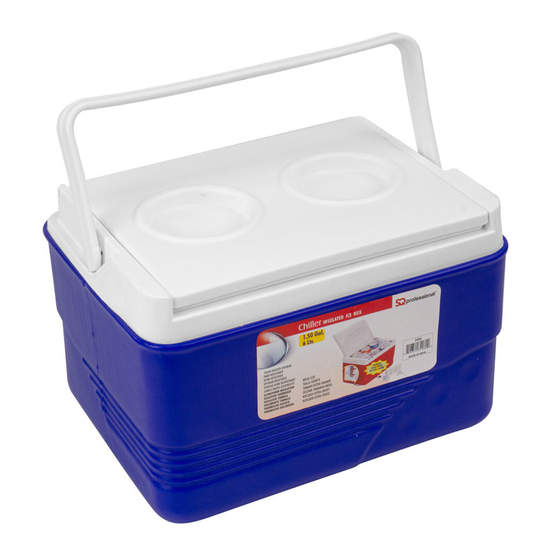 SQ Professional 6L Handheld Cooler, Blue