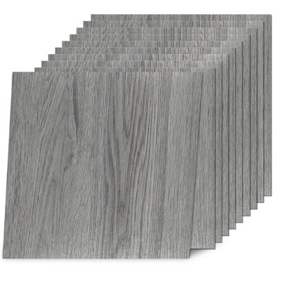 12" x 12" Luxury Vinyl Tile,Self-adhesive Vinyl Flooring